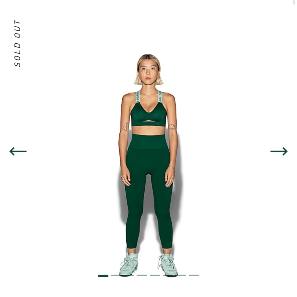 IVY PARK x ADIDAS 3-STRIPES TIGHTS Small
